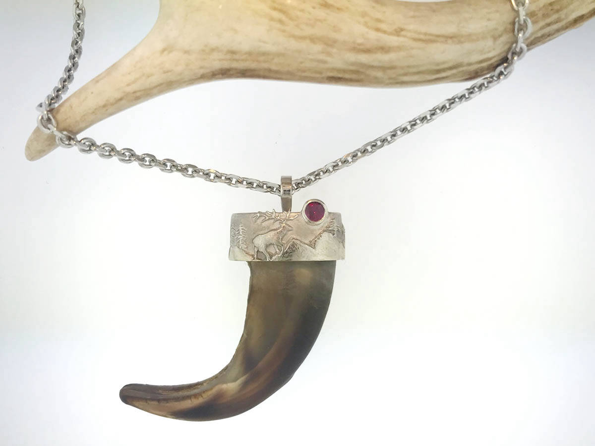 Custom Design Jewelry Gold Bear Claw