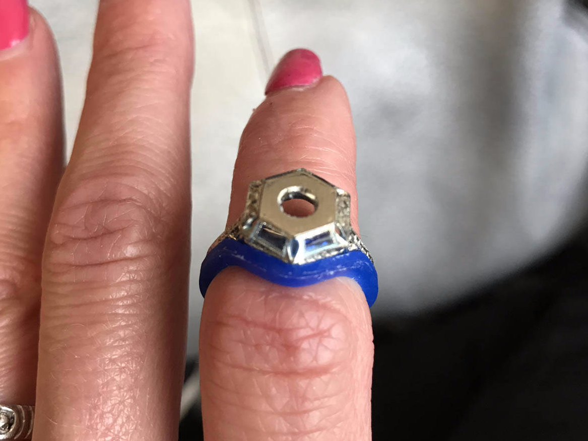 Custom Design Gold Diamond Ring