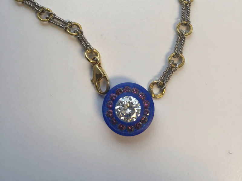 Custom Design Gold Diamond Ring