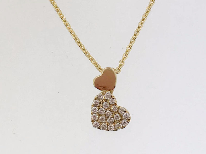 Custom Design Jewelry Gold Diamond Necklace