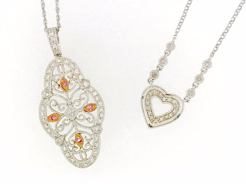 Custom Design Jewelry Gold Diamond Necklace