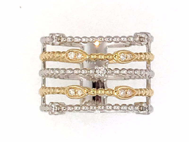 Custom design Gold Diamond Ring