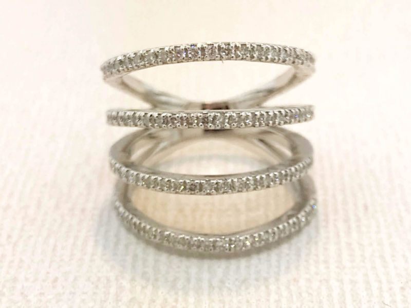 Custom Design Jewelry Gold Diamond Ring