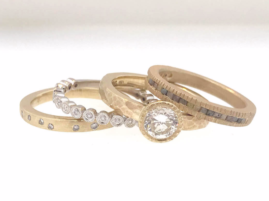 Custom Design Jewelry Gold Diamond Ring